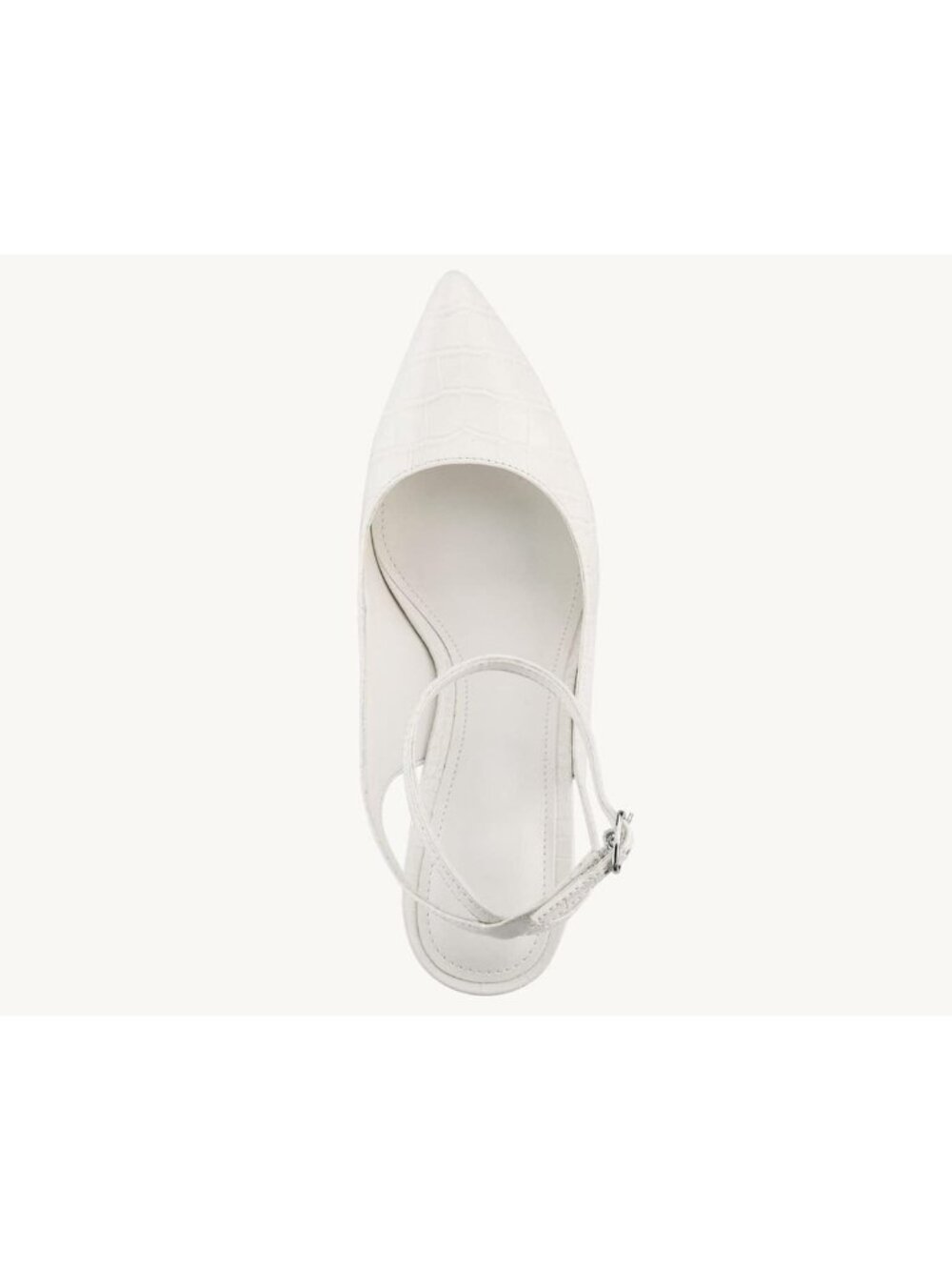 Chic Closed Toe Ankle Strap Heels - Pointed Toe Slingback Pumps for Weddings - Picture 5 of 6